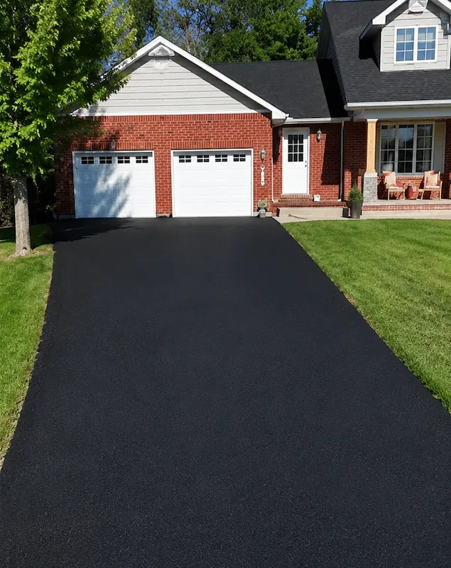asphalt project after work